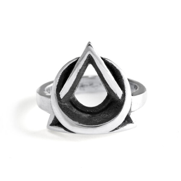 Ether11 Trinity Moon Ring